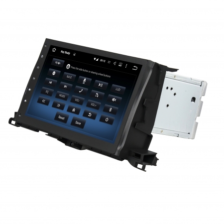 Штатная магнитола Carmedia KD-1036-P5 для Toyota Highlander 2014+ c DSP процессором на Android 9