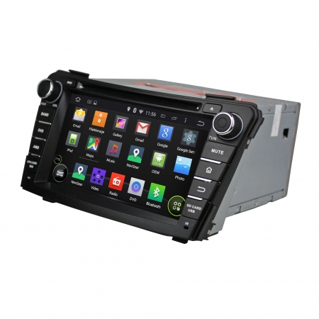 Штатная магнитола Carmedia KD-7029-P5-4G для Hyundai i40 2011+ c DSP процессором на Android 10