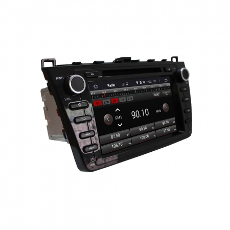 Штатная магнитола Carmedia KD-8001-P30-b для Mazda 6 2007-2012 (черная) c DSP процессором на Android 9