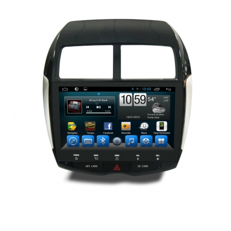 Штатная магнитола Carmedia KR-1046-S10 для Mitsubishi ASX, Citroen C4 AirCross, Peugeot 4008 с DSP процессором, 4G модемом и CarPlay на Android 10