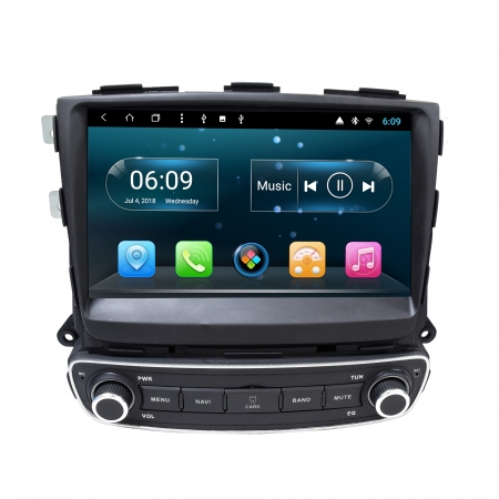 Штатная магнитола Carmedia KR-9275-S10 для Kia Sorento 2012+ (Максималка) с DSP процессором, 4G модемом и CarPlay на Android 10