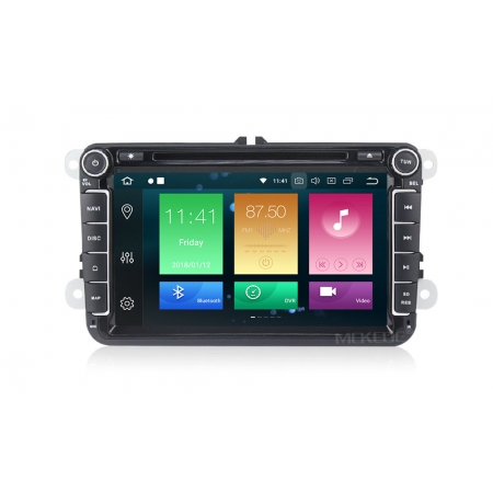 Штатная магнитола Carmedia MKD-8019-P5 для Volkswagen, Skoda, Seat с DSP процессором на Android 10