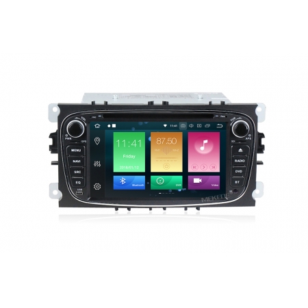 Штатная магнитола Carmedia MKD-F746B-P6 для Ford Focus 2, Mondeo, S-MAX, Galaxy, Tourneo, Transit с DSP процессором на Android 10