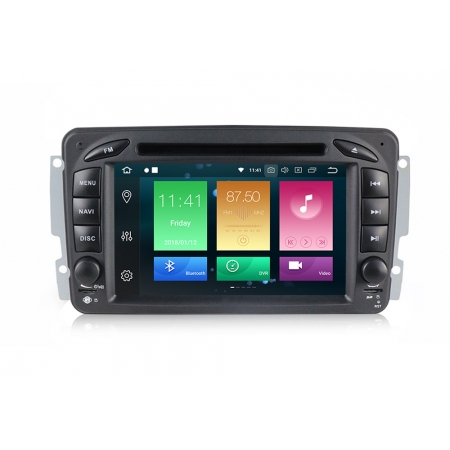 Штатная магнитола Carmedia MKD-M789-P30 для Mercedes Benz G W463, C класс W203, CLK W209, Vito, Viano с DSP процессором на Android 10