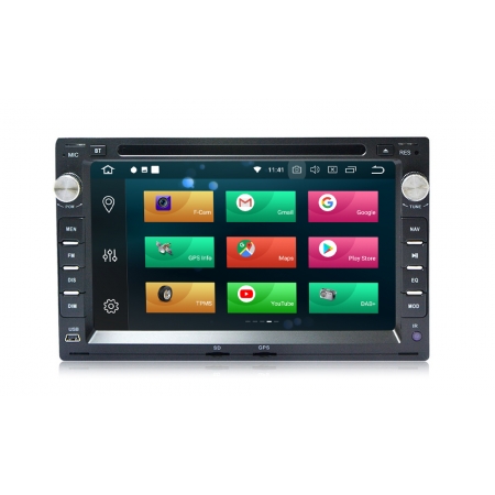 Штатная магнитола Carmedia MKD-V732b-P6 для VW, Skoda, Seat с DSP процессором на Android 10