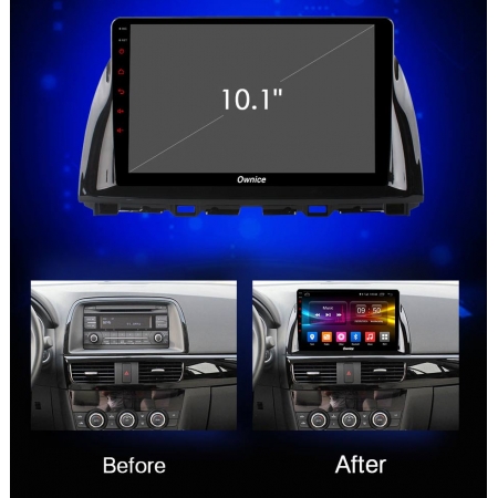 Штатная магнитола Carmedia OL-1501 для Mazda CX-5 2011-2016 с DSP процессором с CarPlay на Android 10