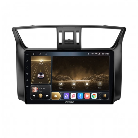Штатная магнитола Carmedia OL-1666 для Nissan Sentra, Tiida с DSP процессором и CarPlay на Android 10