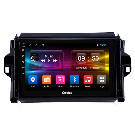 Штатная магнитола Carmedia OL-9699 для Toyota Fortuner 2015+ с DSP процессором и CarPlay на Android 10