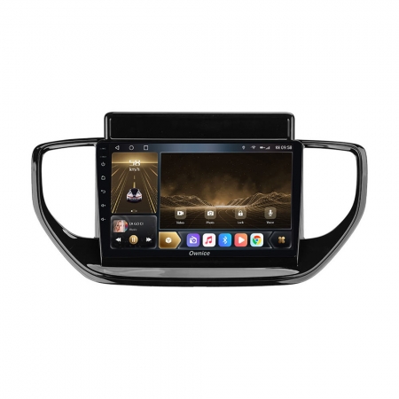 Штатная магнитола Carmedia OL-9714 для Hyundai Solaris 2020+ с DSP процессором и CarPlay на Android 10