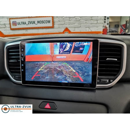 Штатная магнитола Carmedia OL-9780-2 для Kia Sportage 2018+ (рамка черная) с DSP процессором и CarPlay на Android 10