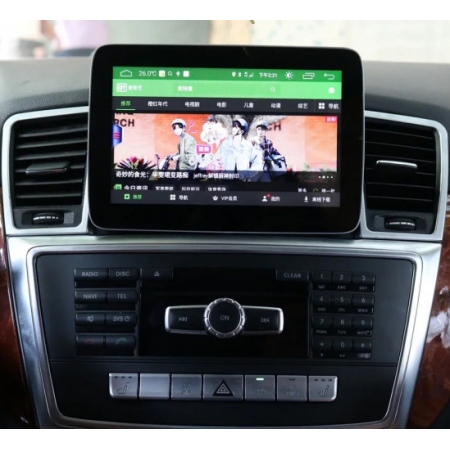 Штатная магнитола Carmedia XN-M9001 для Mercedes ML W166, GL X166 2011-2015 NTG 4.5 с 4G Sim экран 9 дюймов на Android 10