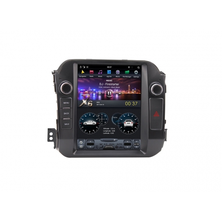 Головное устройство в стиле Тесла Carmedia ZF-1137-DSP для Kia Sportage 2010-2016 c DSP процессором на Android