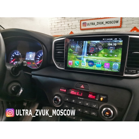 Штатная магнитола FarCar S400 TM1143M для Kia Sportage 2018+ с DSP процессором и 4G модемом на Android 10