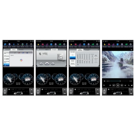 Головное устройство в стиле Тесла FarCar ZF011 для Lexus GX 460 2010-2018 с матрицей IPS HD на Android