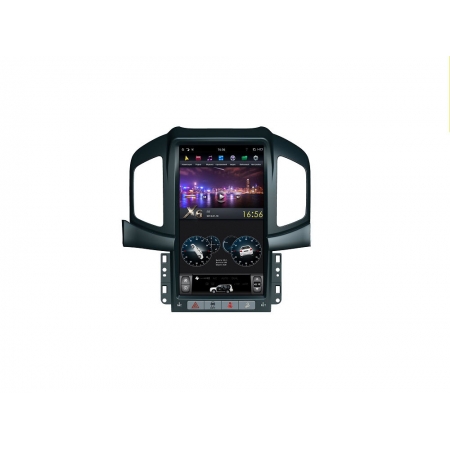 Головное устройство в стиле Тесла FarCar ZF109 для Chevrolet Captiva 2011-2016 с матрицей IPS HD на Android