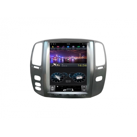 Головное устройство в стиле Тесла FarCar ZF470 для Lexus LX 470 с матрицей IPS HD на Android