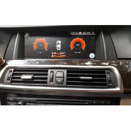 Монитор 10.25" для BMW 5 Серия F10/F11 (2013-2016) NBT - Radiola RDL-6218 на Android 11, 6-128Гб, 8 ядер Qualcomm Snapdragon 662