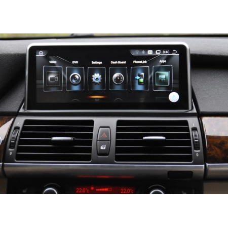 Монитор 10.25" для BMW X5 Серия E70, X6 E71 (2011-2014) CIC - Radiola RDL-6225 на Android 11, 6-128Гб, 8 ядер Qualcomm Snapdragon 662