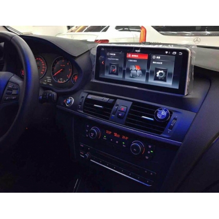 Монитор 10.25" для BMW X3 Серия F25/X4 F26 (2011-2013) CIC - Radiola RDL-6243 на Android 11, 6-128Гб, 8 ядер Qualcomm Snapdragon 662