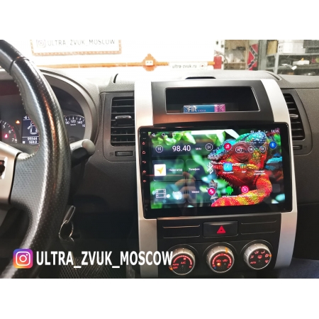 Штатная магнитола Redpower 71001 Slim для Nissan X-Trail 2007-2015 с климат-контролем с DSP процессором, 4G модемом и CarPlay на Android 10