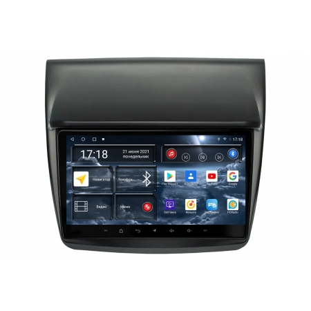 Штатная магнитола Redpower 71038 для Mitsubishi L200 2013-2015, Pajero Sport с DSP процессором, 4G модемом и CarPlay на Android 10