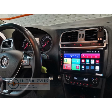 Штатная магнитола Redpower 71134 для Volkswagen Polo 2009-2019 с DSP процессором, 4G модемом и CarPlay на Android 10