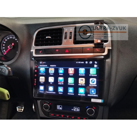 Штатная магнитола Redpower 75134 для Volkswagen Polo 2009-2019 с DSP процессором, 4G модемом и CarPlay на Android 10