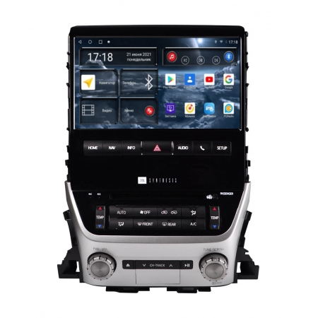 Штатное головное устройство Redpower 75201L Hi-Fi для Toyota Land Cruiser 200 TOP 2015+
