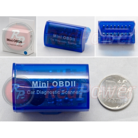 диагностический адаптер mini obd2 bluetooth