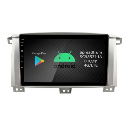 Штатная магнитола Roximo CarDroid RD-1212F Toyota LC 100 с DSP процессором c DSP процессором и 4G Sim на Android 11