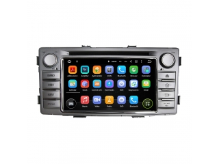 Штатная магнитола Carmedia KD-6230-P30 для Toyota Hilux, Fortuner 2011-2015 c DSP процессором на Android 9
