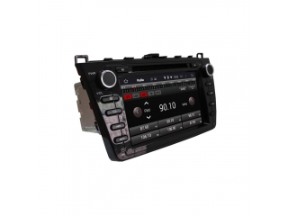 Штатная магнитола Carmedia KD-8001-P30-b для Mazda 6 2007-2012 (черная) c DSP процессором на Android 9