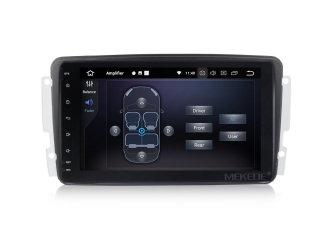 Штатная магнитола Carmedia MKD-8233-P5 для Mercedes Benz G, C-Class, CLK, Vito, Viano с DSP процессором на Android 10