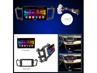 Штатная магнитола Carmedia OL-1610 для Toyota RAV-4 2013+ с DSP процессором с CarPlay на Android 10