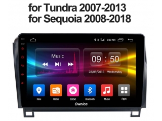 Штатная магнитола Carmedia OL-1688 для Toyota Tundra 2007-2013, Sequoia 2008 c DSP процессором с CarPlay на Android 10
