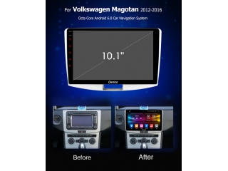 Штатная магнитола Carmedia OL-1901 для Volkswagen Passat 2005-2015 (B6, B7), Passat CC 2012-2015 c DSP процессором с CarPlay на Android 10