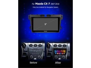 Штатная магнитола Carmedia OL-9509 для Mazda CX-7 2006-2012 c DSP процессором с CarPlay на Android 10