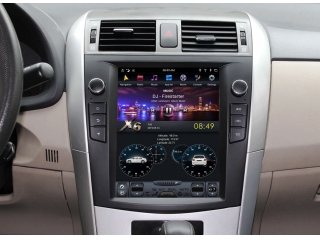 Головное устройство в стиле Тесла Carmedia ZF-1063-DSP для Toyota Corolla 2006-2013 c DSP процессором на Android