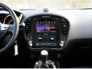 Головное устройство в стиле Тесла Carmedia ZF-1065-DSP для Nissan Juke 2010+ c DSP процессором на Android
