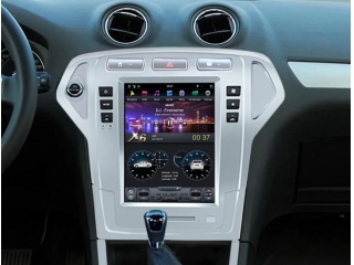 Головное устройство в стиле Тесла Carmedia ZF-1119-DSP для Ford Mondeo 2007-2010 c DSP процессором на Android