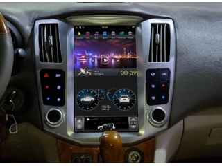 Головное устройство в стиле Тесла Carmedia ZF-1278S-DSP для Lexus RX 2004-2008 c DSP процессором на Android