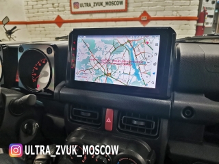 Штатная магнитола Farcar S400 для Suzuki Jimny 2019+ с DSP процессором и 4G модемом на Android 10