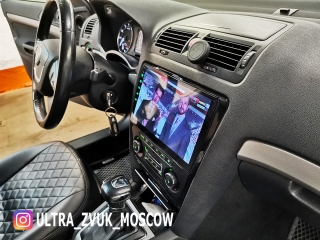 Штатная магнитола FarCar S400 TM005M для Skoda Octavia A5 с DSP процессором и 4G модемом на Android 10