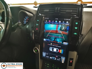 Головное устройство в стиле Тесла FarCar ZF065-1 для Toyota LC Prado 150 2009-2013 с матрицей IPS HD на Android