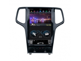 Головное устройство в стиле Тесла FarCar ZF2010 для Jeep Grand Cherokee 2014-2020 с матрицей IPS HD на Android