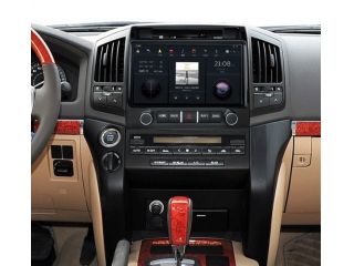 Головное устройство в стиле Тесла FarCar ZF382-2 для Toyota LC 200 2007-2015 с матрицей IPS HD на Android