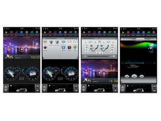 Головное устройство в стиле Тесла FarCar ZF469-2.4L для Honda CR-V 2013-2016 с матрицей IPS HD на Android