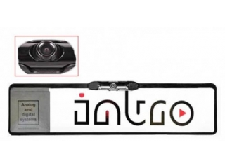 камера заднего вида vdc-006 /incar с площадкой под номерной знак