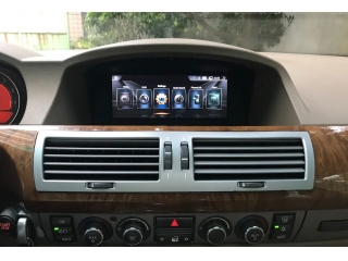 Монитор 8.8" для BMW 7 Серия E65/E66 (2004-2009) - Radiola RDL-6207 на Android 10, 4-64Гб, 8 ядер Qualcomm Snapdragon 625