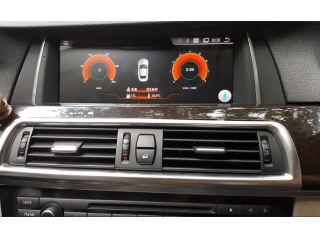 Монитор 10.25" для BMW 5 Серия F10/F11 (2010-2013) CIC - Radiola RDL-6208 на Android 11, 6-128Гб, 8 ядер Qualcomm Snapdragon 662
